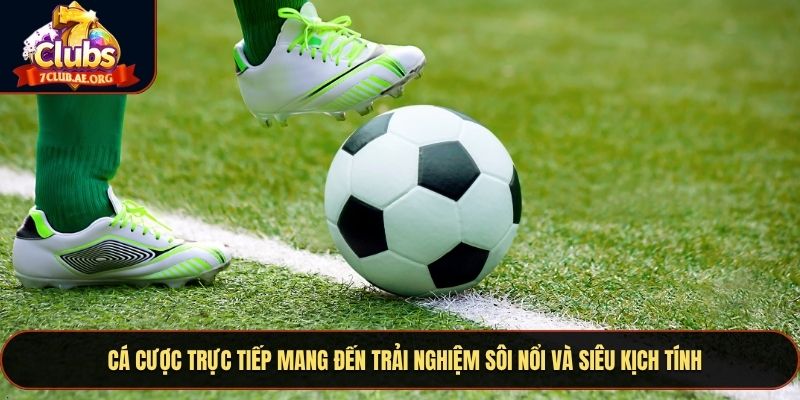 Cá cược trực tiếp mang đến trải nghiệm sôi nổi và siêu kịch tính